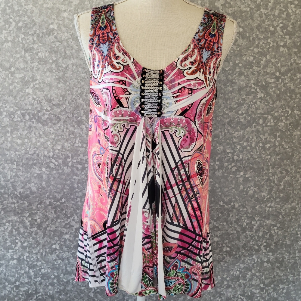 World Unity Subliminal Tunic Size Medium - image 1